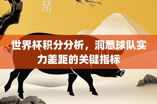 世界杯积分分析，洞悉球队实力差距的关键指标
