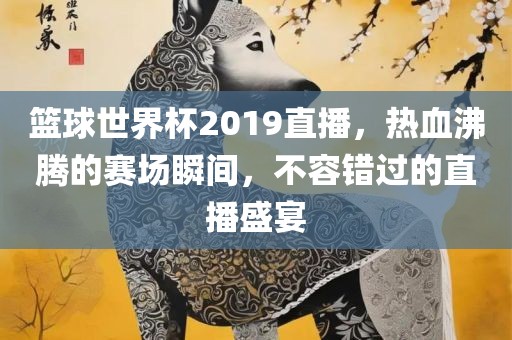 篮球世界杯2019直播，热血沸腾的赛场瞬间，不容错过的直播盛宴