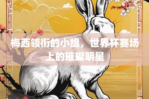 梅西领衔的小组，世界杯赛场上的璀璨明星