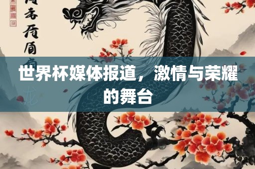 世界杯媒体报道，激情与荣耀的舞台