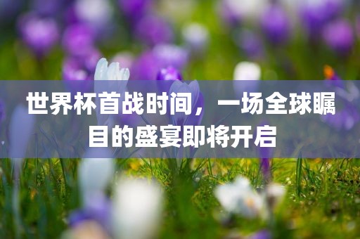 世界杯首战时间，一场全球瞩目的盛宴即将开启