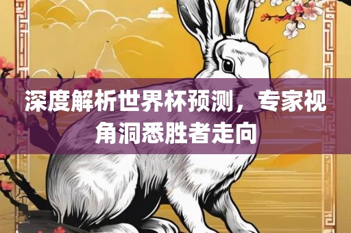 深度解析世界杯预测，专家视角洞悉胜者走向
