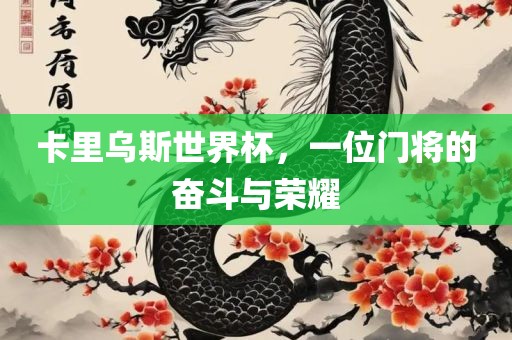 卡里乌斯世界杯，一位门将的奋斗与荣耀