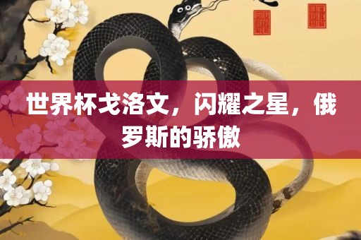 世界杯戈洛文，闪耀之星，俄罗斯的骄傲