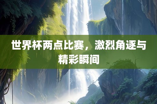 世界杯两点比赛，激烈角逐与精彩瞬间