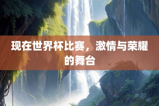 现在世界杯比赛，激情与荣耀的舞台