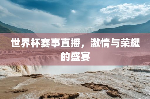 世界杯赛事直播，激情与荣耀的盛宴
