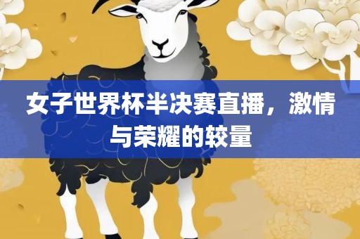 女子世界杯半决赛直播，激情与荣耀的较量