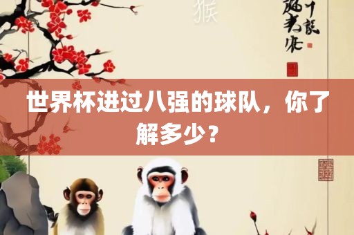 世界杯进过八强的球队，你了解多少？