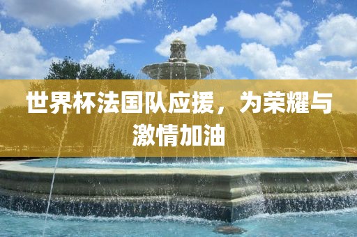 世界杯法国队应援，为荣耀与激情加油
