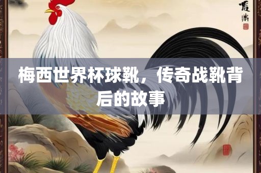 梅西世界杯球靴，传奇战靴背后的故事