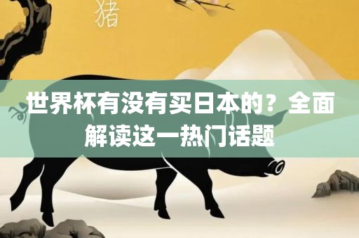 世界杯有没有买日本的？全面解读这一热门话题