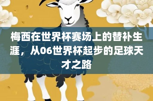 梅西在世界杯赛场上的替补生涯，从06世界杯起步的足球天才之路