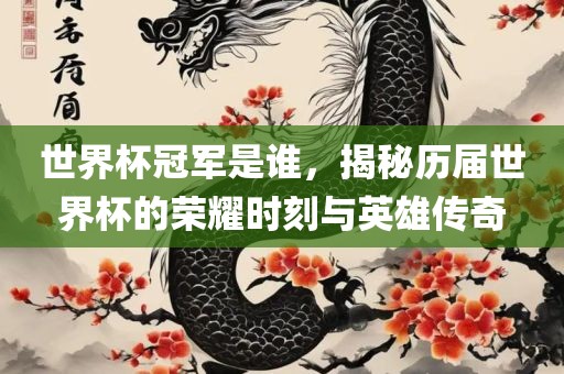 世界杯冠军是谁，揭秘历届世界杯的荣耀时刻与英雄传奇