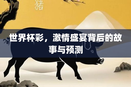 世界杯彩，激情盛宴背后的故事与预测
