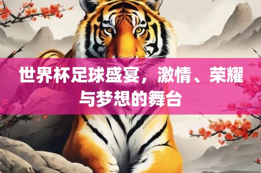世界杯足球盛宴，激情、荣耀与梦想的舞台