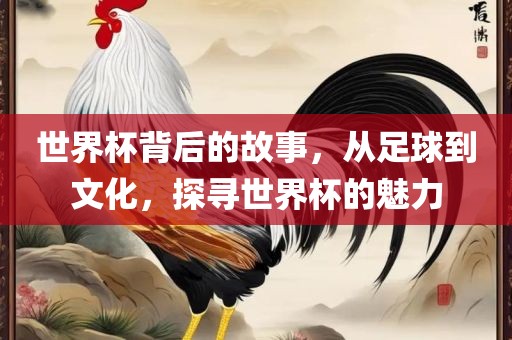 世界杯背后的故事，从足球到文化，探寻世界杯的魅力