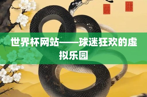 世界杯网站——球迷狂欢的虚拟乐园