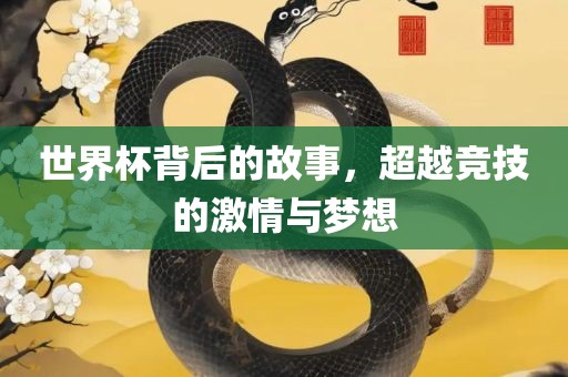 世界杯背后的故事，超越竞技的激情与梦想