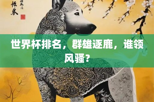 世界杯排名，群雄逐鹿，谁领风骚？