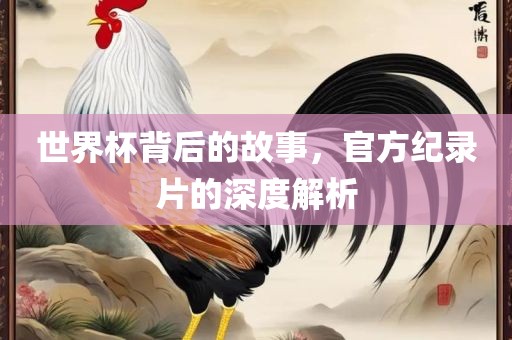 世界杯背后的故事，官方纪录片的深度解析
