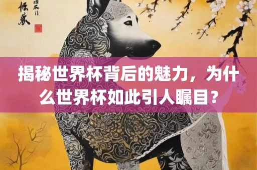 揭秘世界杯背后的魅力，为什么世界杯如此引人瞩目？