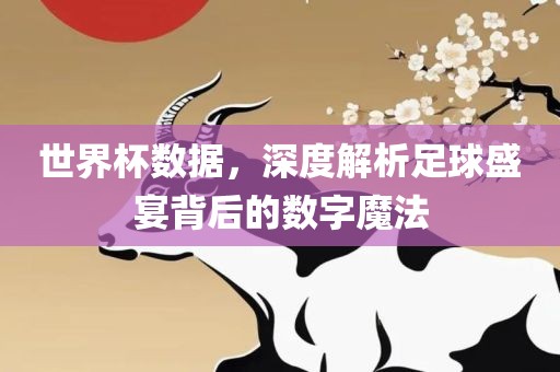 世界杯数据，深度解析足球盛宴背后的数字魔法