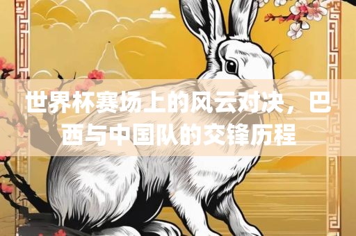 世界杯赛场上的风云对决，巴西与中国队的交锋历程