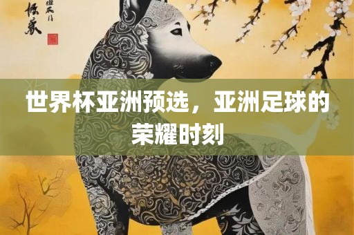 世界杯亚洲预选，亚洲足球的荣耀时刻