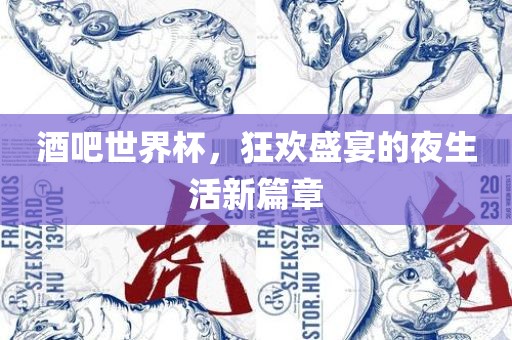 酒吧世界杯，狂欢盛宴的夜生活新篇章