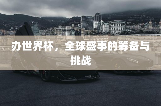 办世界杯，全球盛事的筹备与挑战