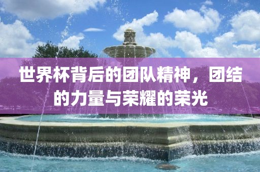 世界杯背后的团队精神，团结的力量与荣耀的荣光