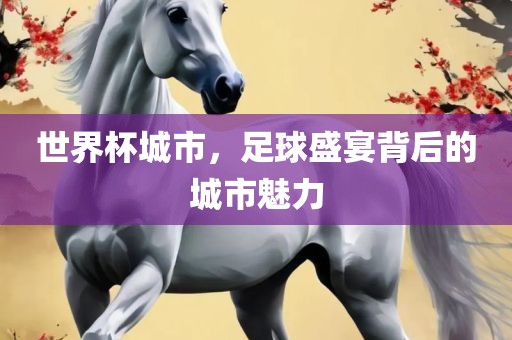 世界杯城市，足球盛宴背后的城市魅力