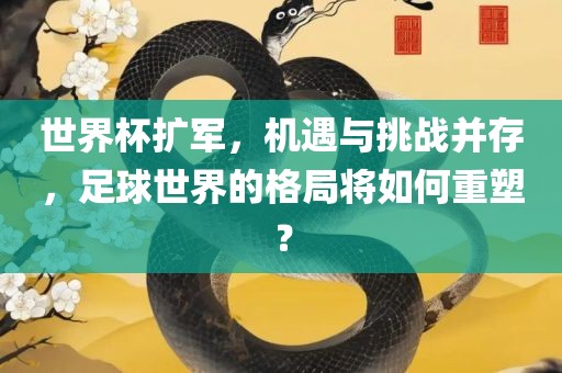 世界杯扩军，机遇与挑战并存，足球世界的格局将如何重塑？