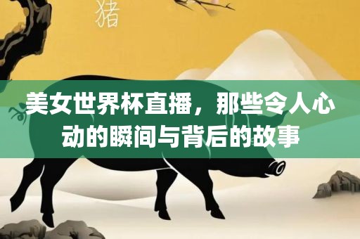 美女世界杯直播，那些令人心动的瞬间与背后的故事