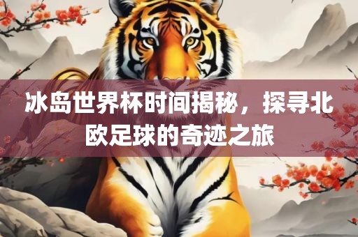 冰岛世界杯时间揭秘，探寻北欧足球的奇迹之旅