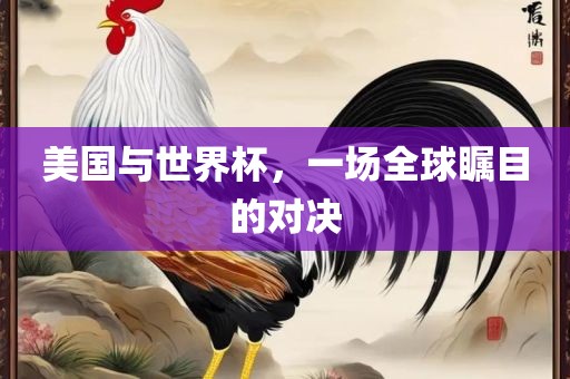 美国与世界杯，一场全球瞩目的对决