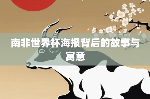 南非世界杯海报背后的故事与寓意