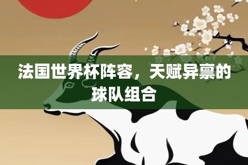 法国世界杯阵容，天赋异禀的球队组合