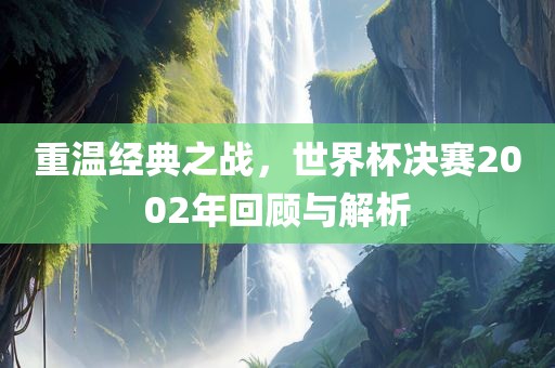 重温经典之战，世界杯决赛2002年回顾与解析