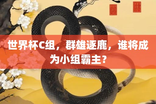 世界杯C组，群雄逐鹿，谁将成为小组霸主？