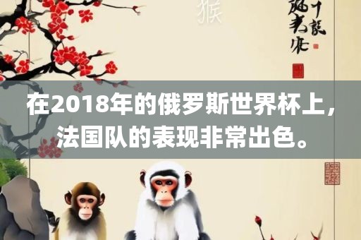 在2018年的俄罗斯世界杯上，法国队的表现非常出色。江门市永晋源无纺布有限公司