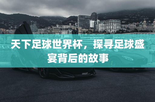 天下足球世界杯，探寻足球盛宴背后的故事