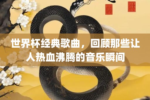 世界杯经典歌曲，回顾那些让人热血沸腾的音乐瞬间