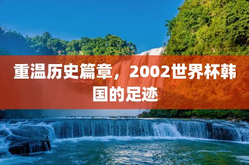 重温历史篇章，2002世界杯韩国的足迹江门市永晋源无纺布有限公司