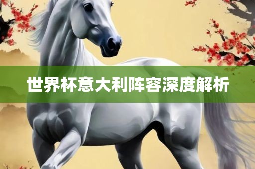 世界杯意大利阵容深度解析