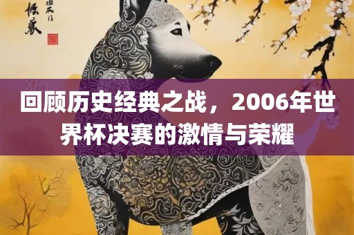 回顾历史经典之战，2006年世界杯决赛的激情与荣耀
