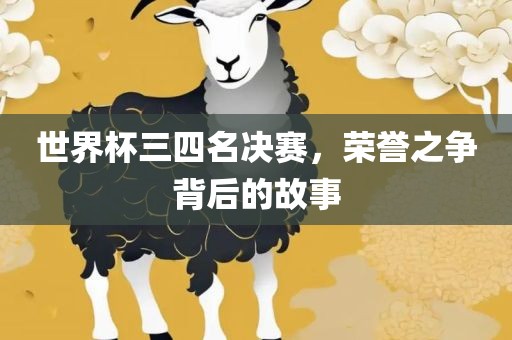 世界杯三四名决赛，荣誉之争背后的故事