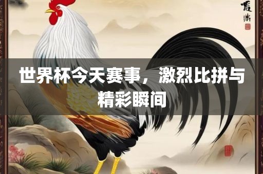 世界杯今天赛事，激烈比拼与精彩瞬间