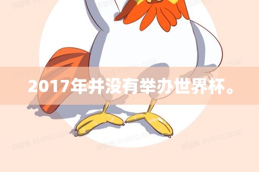2017年并没有举办世界杯。江门市永晋源无纺布有限公司